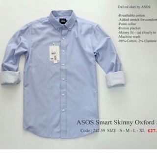 Áo sơ mi tay dài asos thêu tay