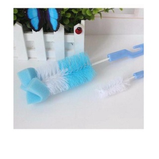 bộ 2 que rửa cốc, bình sữa sợi cước