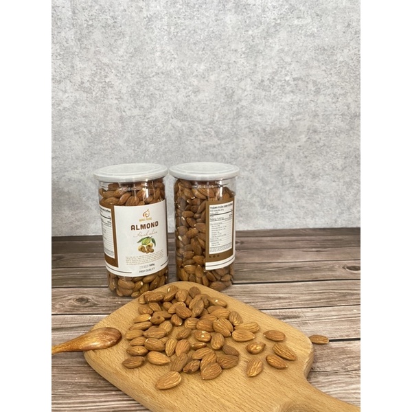 500g Hạnh Nhân tách lõi chuẩn sấy nguyên vị