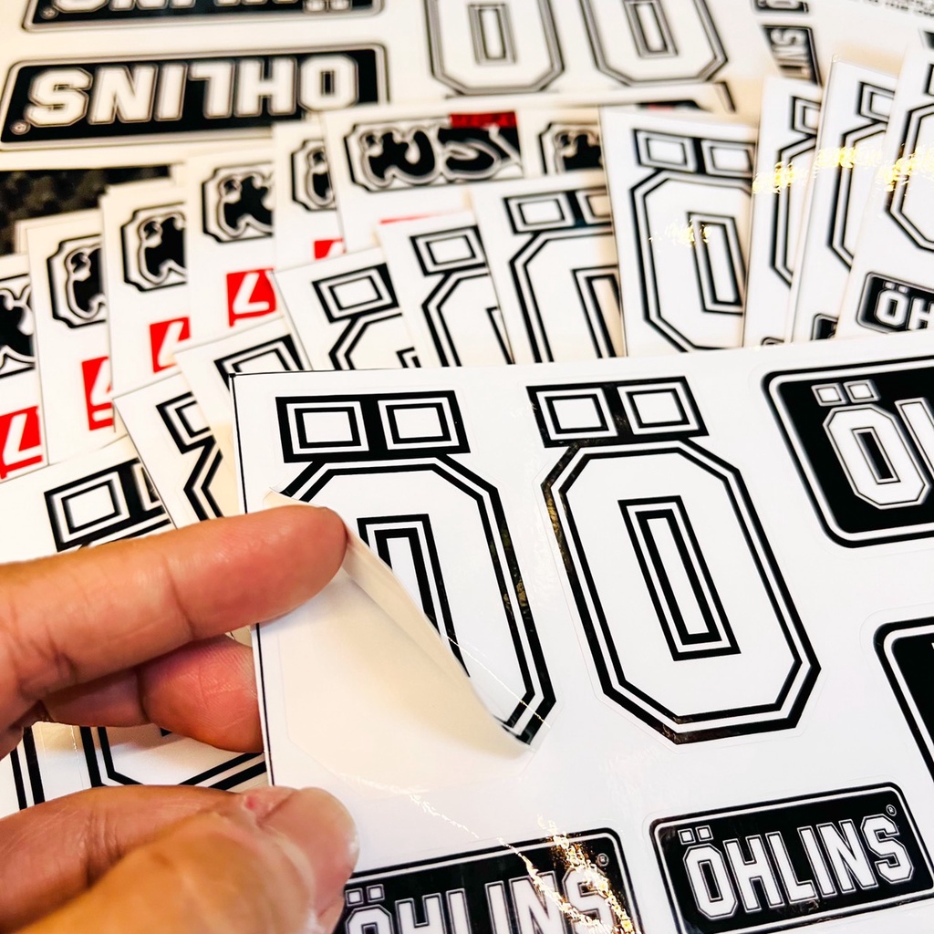 Tem Decal Logo Sticker ✌