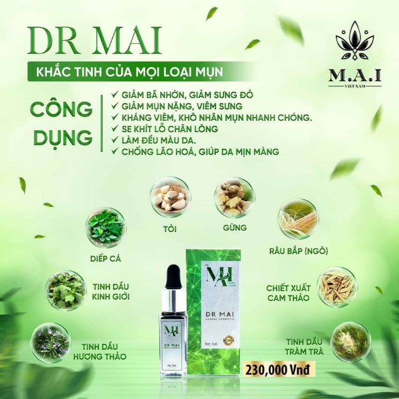 ✅Dr.MAI TOP TRI MUN HIEU QUA