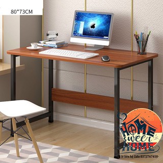 Bàn làm việc kết hợp bàn máy tính tiện lợi 80*40*73cm