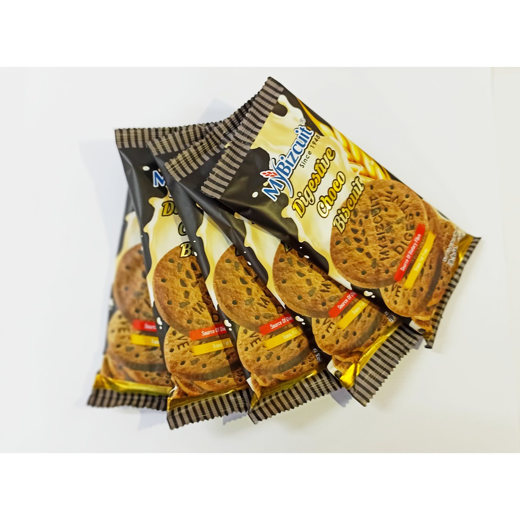 BÁNH QUY LÚA MẠCH MYBIZCUIT VỊ SOCOLA 60G x 10 GÓI/HỘP | BigBuy360 - bigbuy360.vn