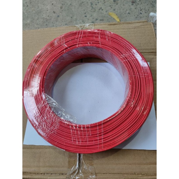 Dây điện đôi đỏ đen chuyên dùng đùng đi led,điện ( giá cho 1 quận 100m)