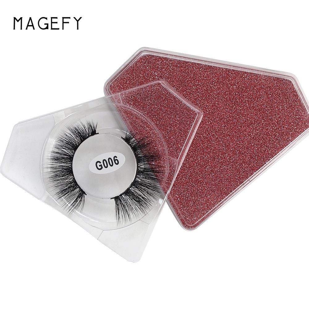 Cặp lông mi giả MAGEFY 3D thủ công siêu phẩm cho đôi mắt long lanh