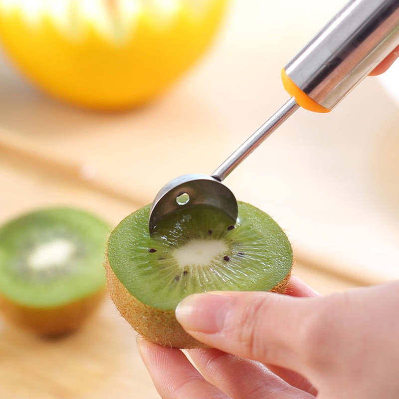 Kem / Trái Cây 2 Đầu Bằng Thép Không Gỉ