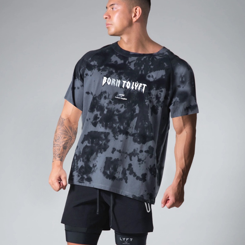 Áo Thun Thể Thao Tay Ngắn Dáng Rộng Thoáng Khí Nhanh Khô Thời Trang Mùa Hè Cho Nam Size M-3XL