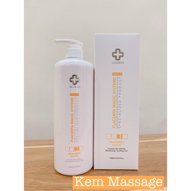 Bộ chăm sóc da GOGREEN dành cho SPA , SALON , THẨM MỸ VIỆN CHUYÊN DÙNG 1000ML