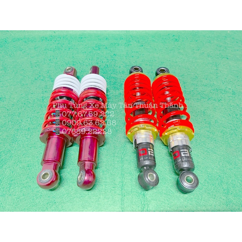 Phuộc 2 lò xo gắn Dream / wave / Future/ Cub/ Sirius/Jupiter/Taurus