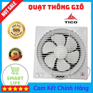 Quạt thông gió tico 20an6 2 chiều hút quạt hút mùi lắp lỗ 25x25cm dễ dàng lắp đặt vận hành êm ái bền bỉ