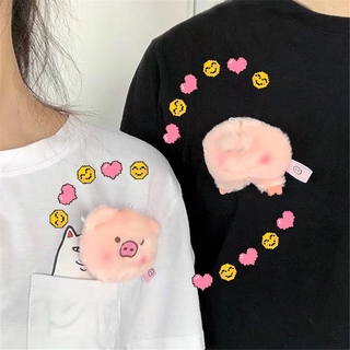 Ghim Cài Áo Hình Chú Heo Superala Dễ Thương Xinh Xắn