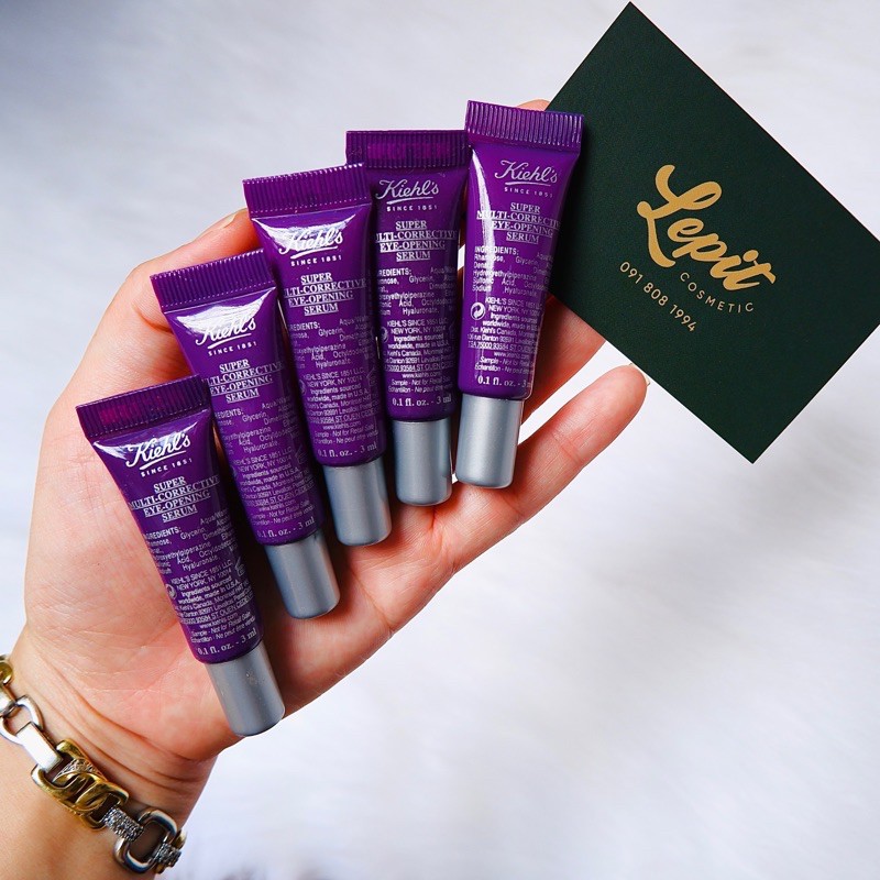 [Chính Hãng] Serum Chống Nhăn Mắt Kiehls Super Multi Corrective Eye Opening 3ml - Serum Mắt Kiehls