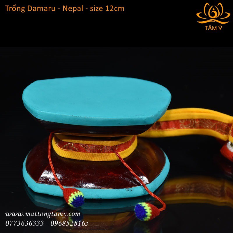 Trống Damaru Thủ Công Nepal