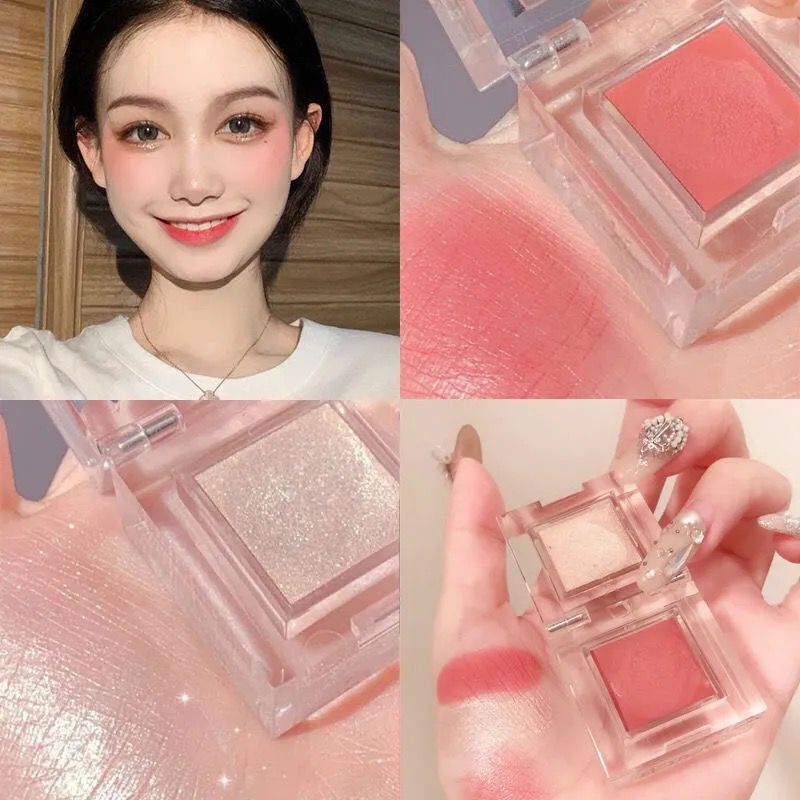 [Hàng mới về] Bảng Phấn Mắt Hai Màu Sắc Trang Điểm Tự Nhiên Dành Cho Nữ