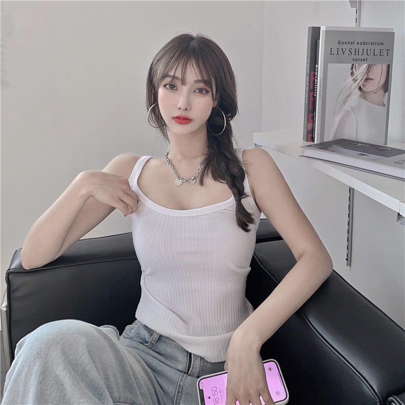 ♡MISS XU♡New outfit Fashionable new style Promotion Fashion vests Korean version Korean style vest