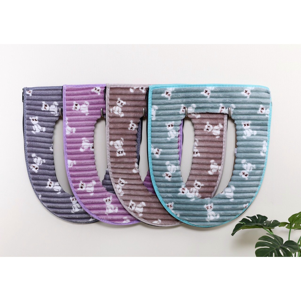 [FREESHIP❤️] MIẾNG NỈ LÓT BỒN CẦU ẤM MÔNG MÙA ĐÔNG DÀY ĐẸP DƯỚI BỌC DA