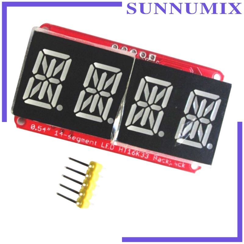 1 Mô Đun Đồng Hồ Điện Tử 1 Số 0.54in I2C Có Màn Hình Led Kỹ Thuật Số | BigBuy360 - bigbuy360.vn