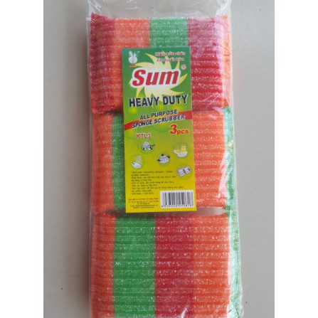 COMBO 3 MIẾNG RỮA CHÉN GIÁ RẺ CÀ RỐT