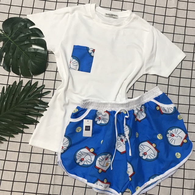 SET ĐỒ BỘ ĐÙI HOẠ TIẾT .