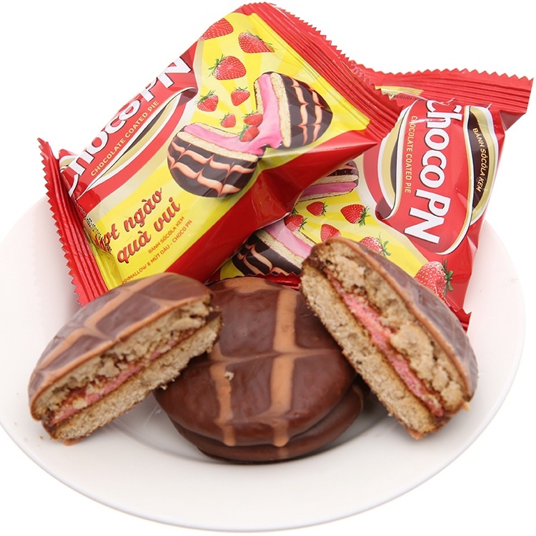 Bánh socola kem Choco PN gói 216g (12 cái)