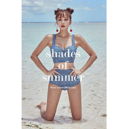 [Nhập mã FSS9SEP hoàn 20.000đ] Bikini 2 mảnh kẻ karo hàng xuất Hàn bao size từ 41 đến 70kg | BigBuy360 - bigbuy360.vn