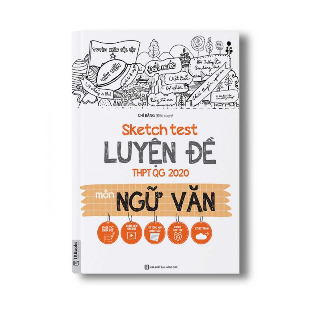 Sách - Combo Sketch Test Luyện Đề THPTQG 2020 Môn Ngữ Văn + Vật Lí + Tiếng Anh + Hóa Học + Toán + Sinh Học