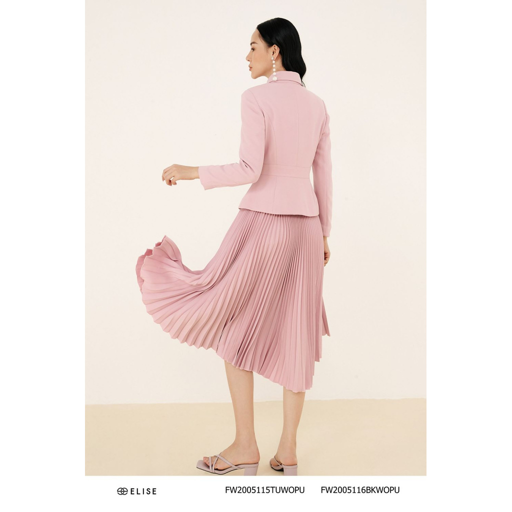 Áo khoác suit tím cúc PK Elise | BigBuy360 - bigbuy360.vn