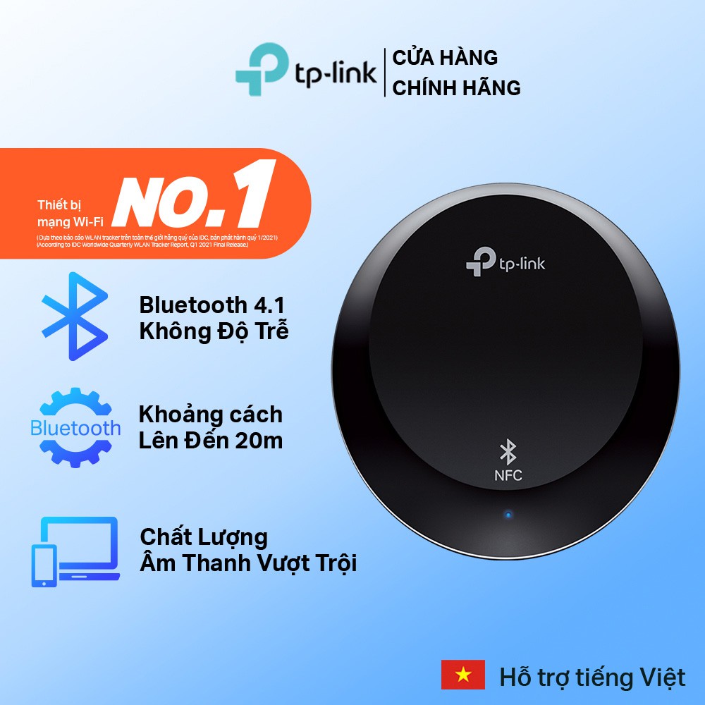 [Mã ELHACE giảm 4% đơn 300K] Thiết Bị Truyền Tải Nhạc TP-Link HA100 Bluetooth 4.1