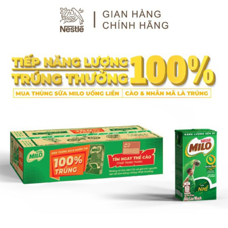 Sữa MILO 1 thùng loại 180ml