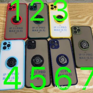 Ốp iphone11 Pro max dẻo viềng kèm iring
