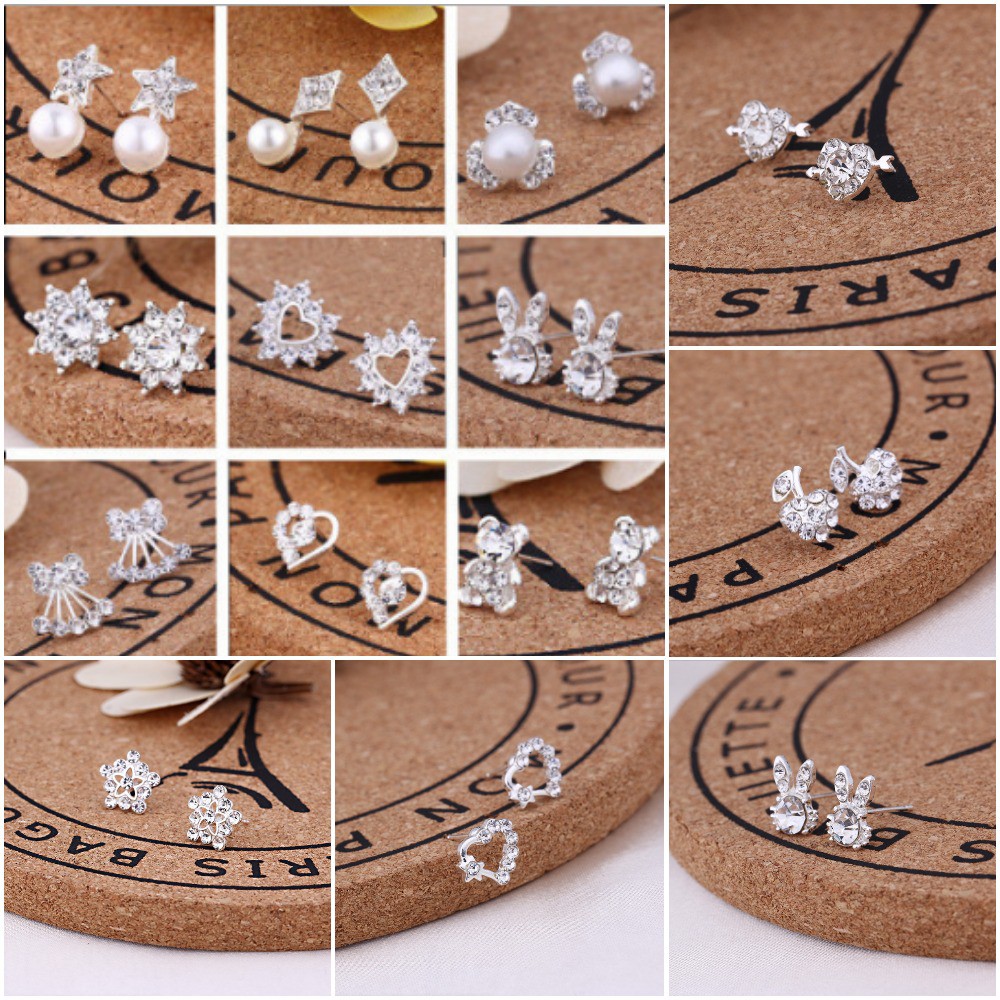 [Hàng Cao Cấp]Hoa Tai,Bông Tai,Khuyên Tai phong cách hàn quốc lịch lãm và sang trọng