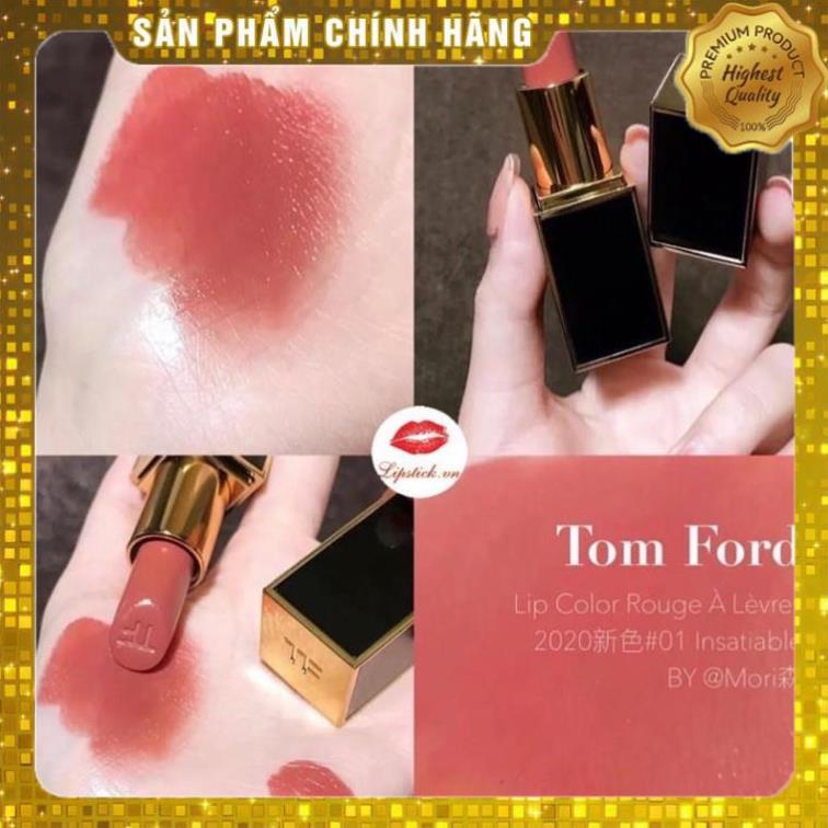 Son ToTTO Ford Lip Color Matte Màu 01 Insatiable Màu Trà Sữa Ánh Cam Mới Nhất | BigBuy360 - bigbuy360.vn