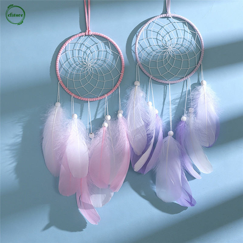 Dream Catcher có đèn LED phong cách ngọt ngào dành cho trang trí