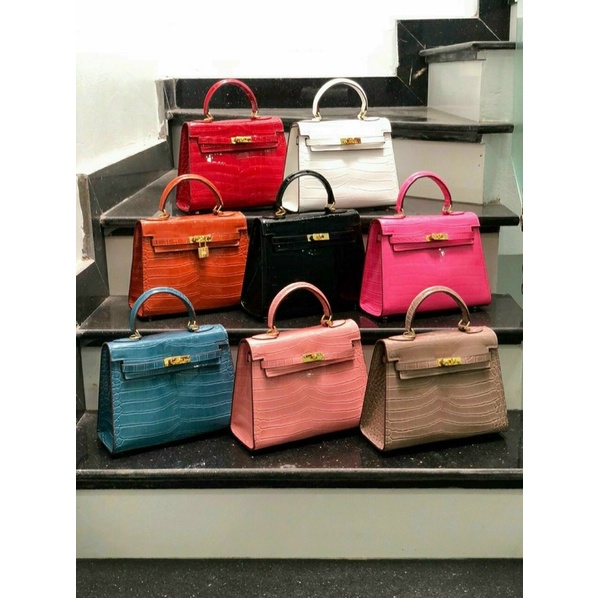 Túi hm vân rắn size 25