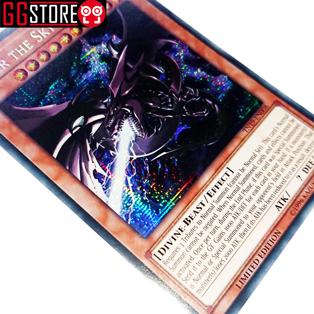 Bài Yugioh Chính Hãng : Slifer the Sky Dragon - Thần Osiris