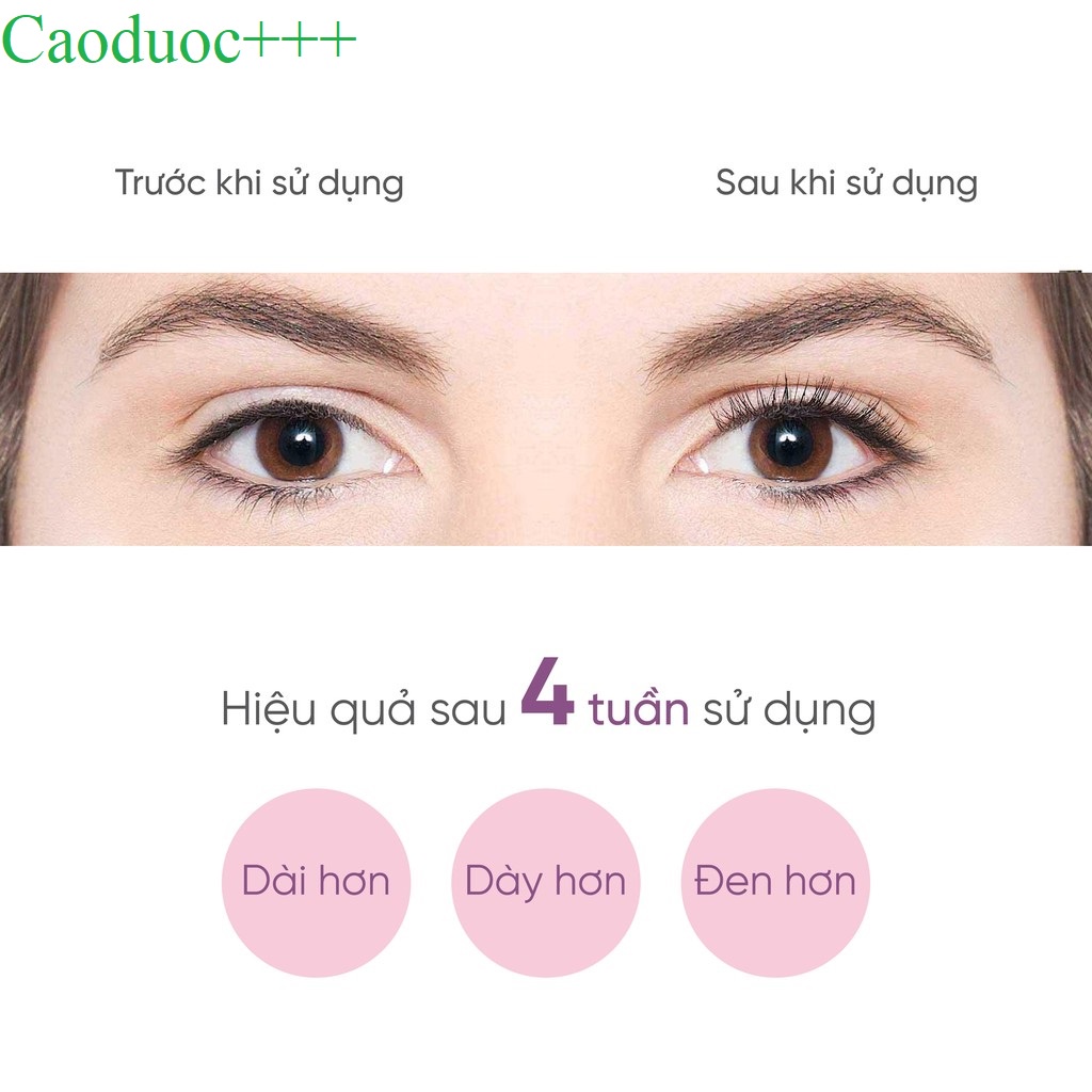 Serum dưỡng dài mi &amp; mày Coboté 10ml và 5ml