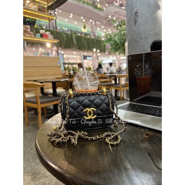 Túi xách cha n el 2 chuông hot hit ảnh thật shop chụp