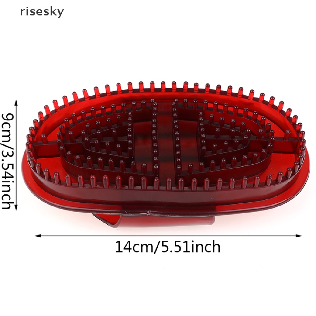 Bàn Chải Mát Xa Cơ Thể Cầm Tay Bằng Nhựa Resin ♨Trên đó