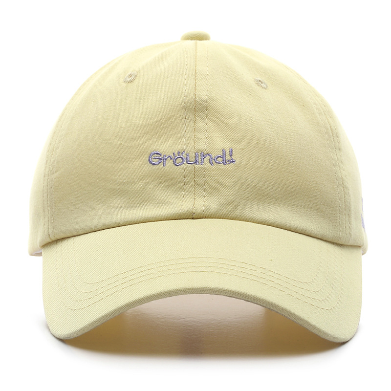 Mũ Lưỡi Trai LINJW Thêu Chữ Thời Trang Hàn Quốc 2020 Cho Nam &amp; Nữ