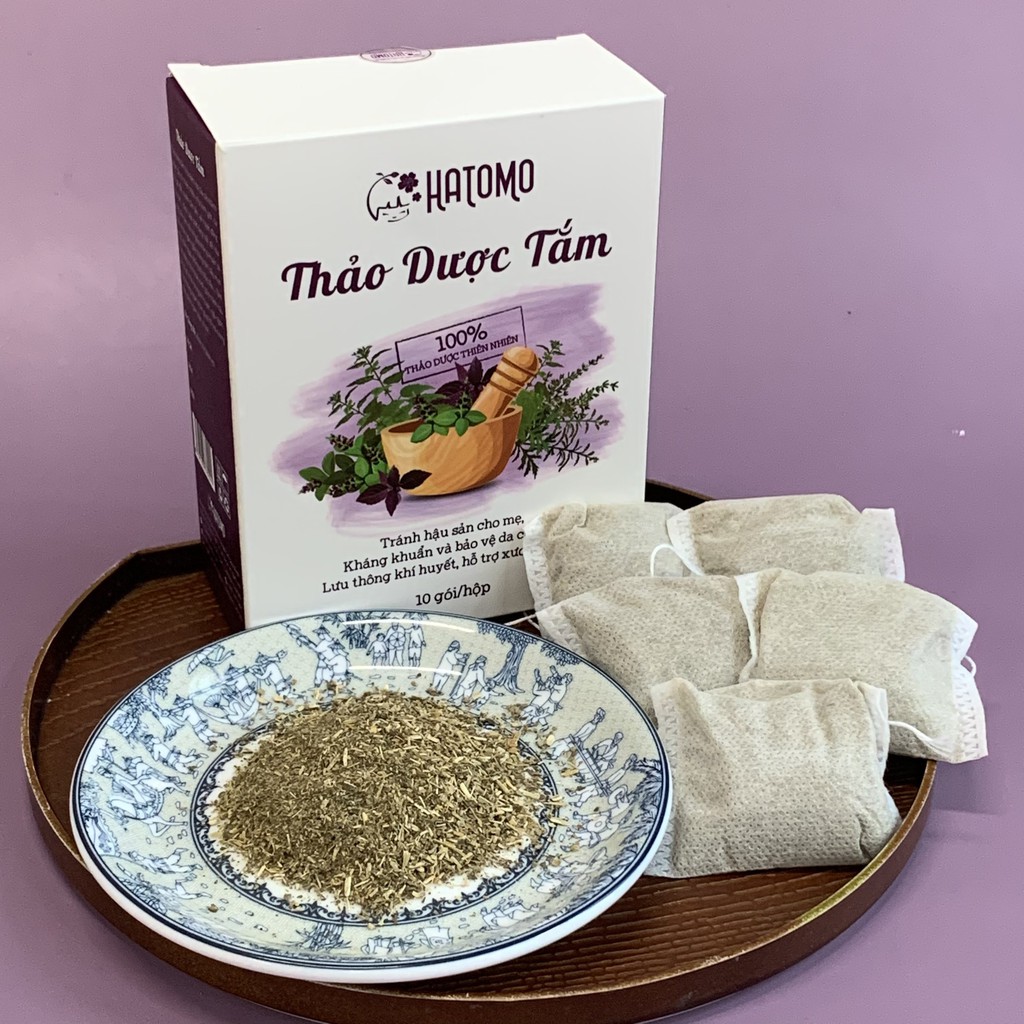 Thảo dược tắm bé, thảo dược tắm Hatomo mát da, ngừa rôm sảy cho bé, tránh hậu sản cho mẹ sau sinh (ẢNH THẬT) | BigBuy360 - bigbuy360.vn