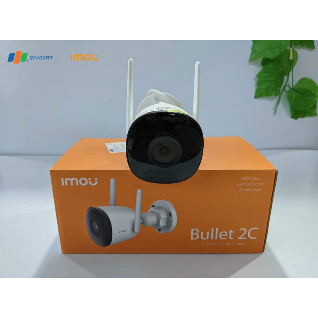 Camera IP WIFI Imou thân trụ Bullet 2E IPC-F22FP-0280B 2M, Smart Night Vision Mode 2Y WTY_IPC-F22FP - Hàng Chính Hãng