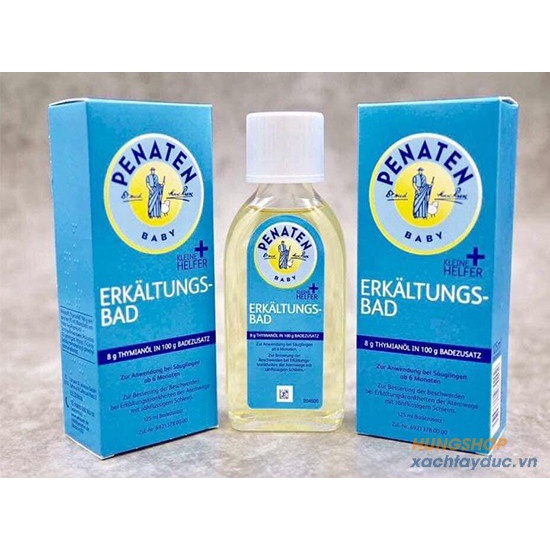 Tinh Dầu Tắm Chống Cảm Penaten Đức 125 ml Cho Bé Từ Sơ Sinh
