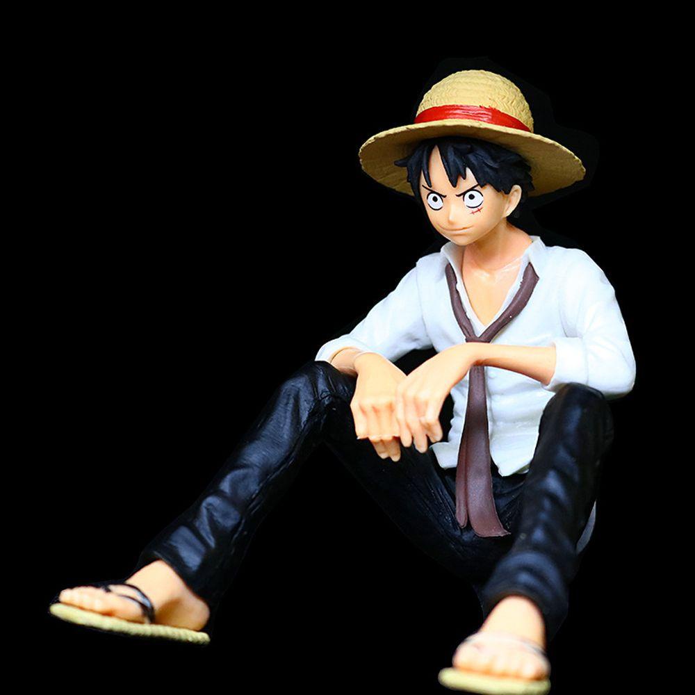 Mô Hình Nhân Vật Luffy Mặc Áo Sơ Mi Dễ Thương