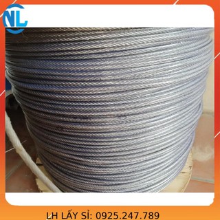 Mua Dây cáp bọc nhựa 5mm giá 5k/m. capthepgiasi