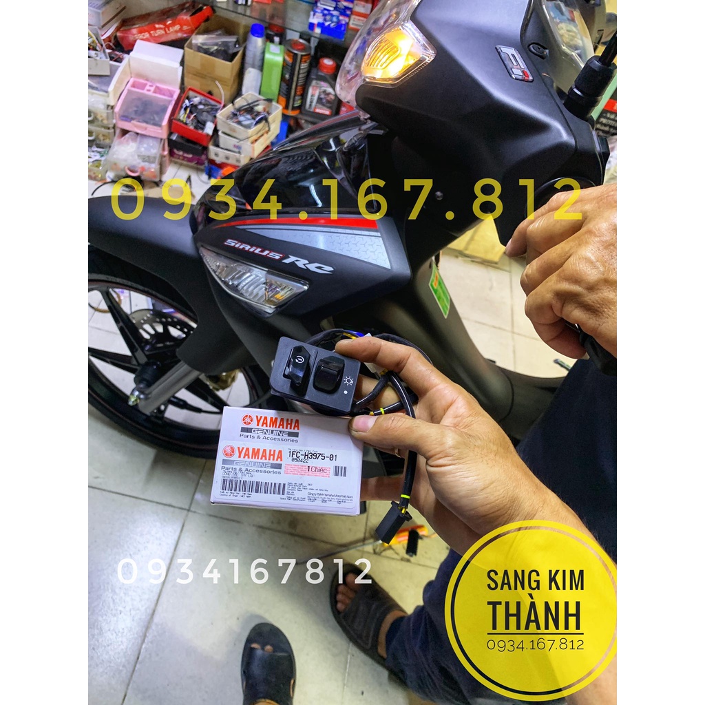 Cùm Tắt Đèn Xe Yamaha SIRIUS FI 2021 2022 2023 Chính Hãng