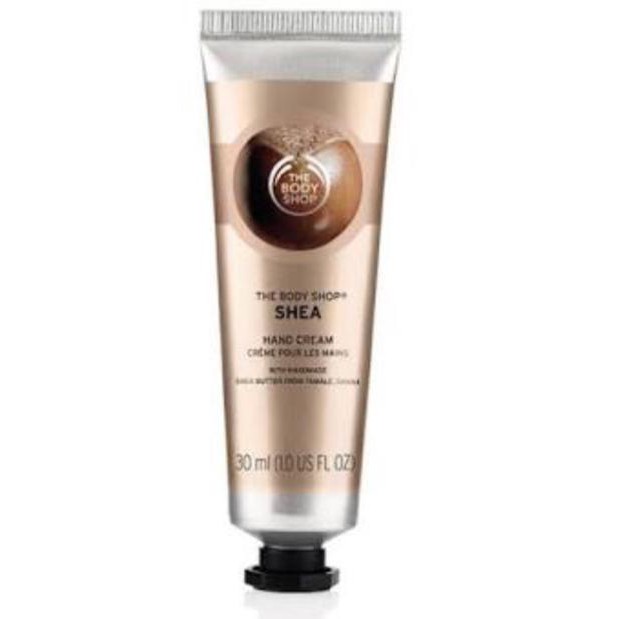 THE BODY SHOP (Hàng Mới Về) Kem Dưỡng Da Tay Hy 27ma2aa Chiết Xuất Hoa Hồng / Moringa / Dâu Tây / Almond Sữa / Ric 30ml