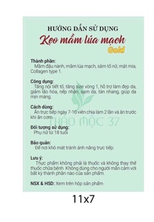 Kẹo mầm lúa mạch tăng size vòng 1