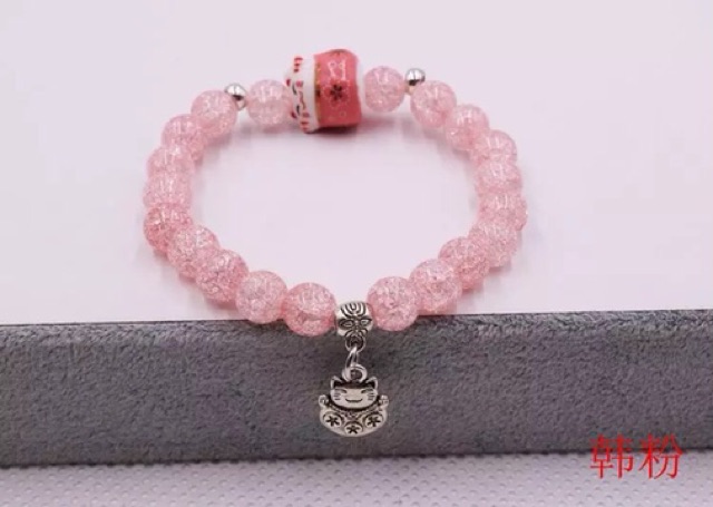 Vòng tay mèo may mắn Vòng tay mèo thần tài