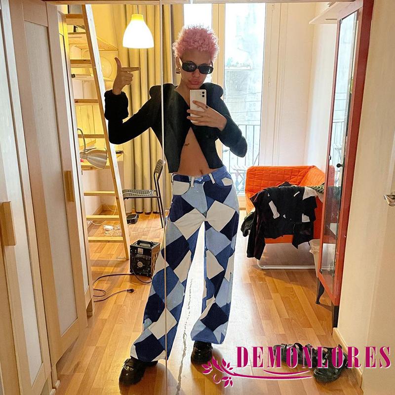 Quần Jean Dài Ống Rộng Thời Trang Nữ Tính | BigBuy360 - bigbuy360.vn