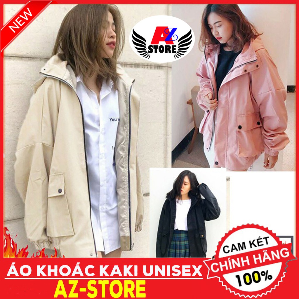 (đủ Size M,L,XL)🍁🔝ÁO KHOÁC KAKI🍁FREESHIP🚚 ÁO KAKI TÚI HỘP